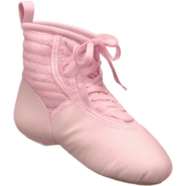 bloch pink warm up ballet booties emoji