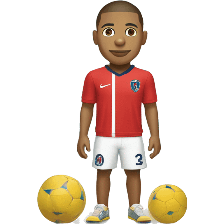 Kylian mbappe a la plage  emoji