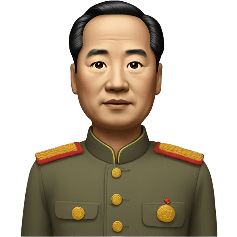 photorealistic mao zedong emoji