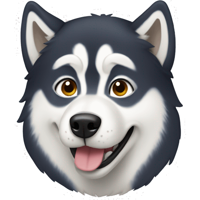 Husky emoji