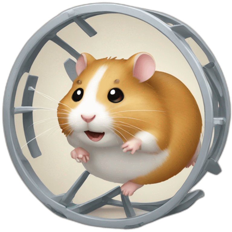 hamster running in wheel emoji