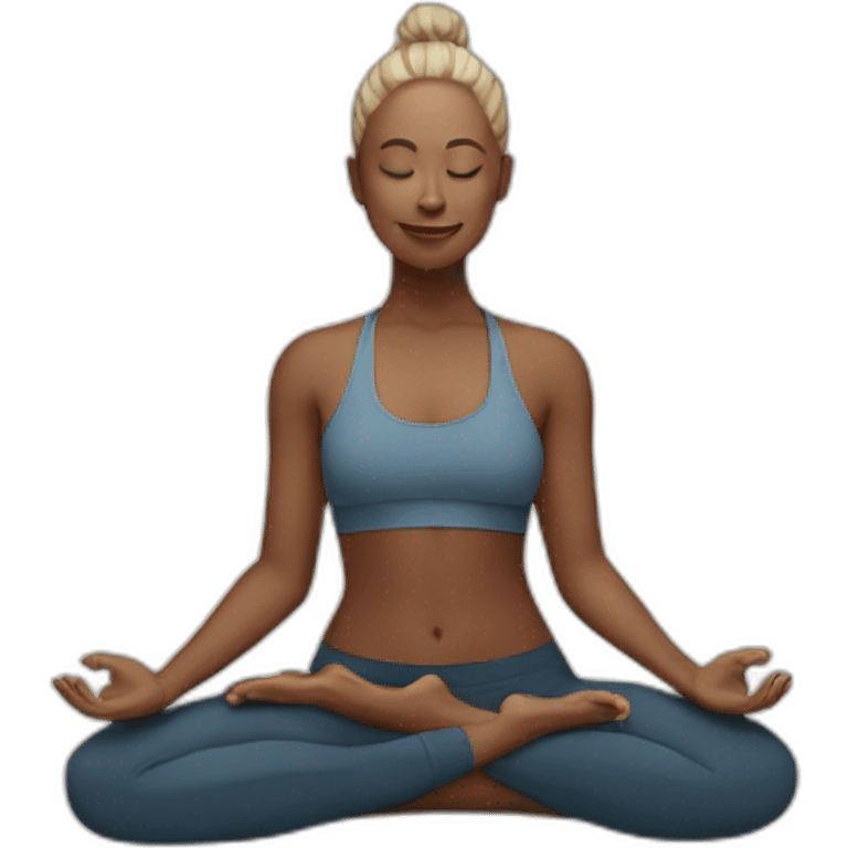 yoga maan emoji