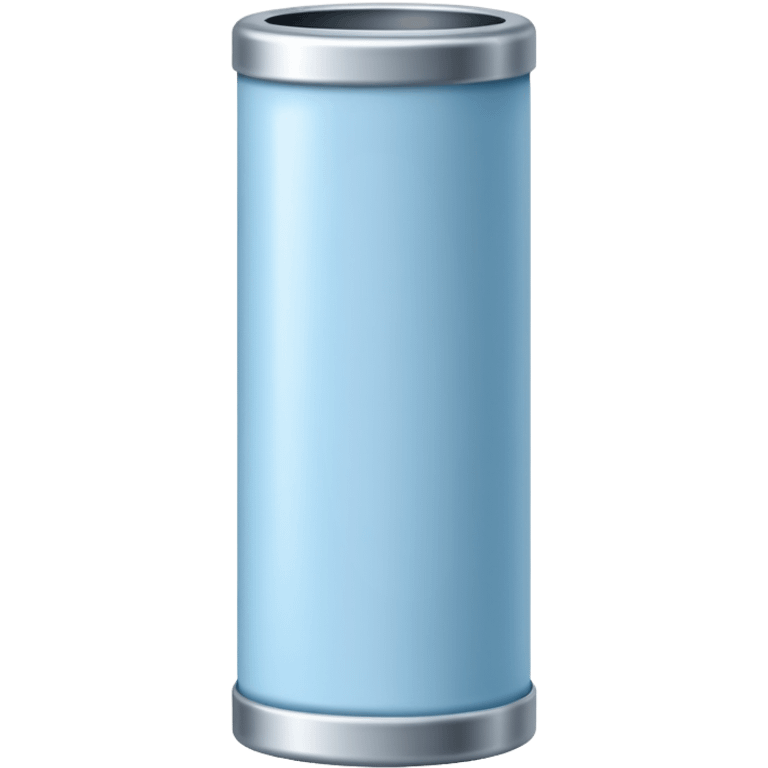 Light blue paint tube emoji