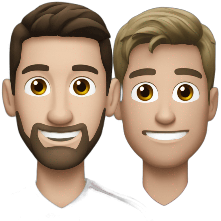 Lionel messi et CR7 emoji