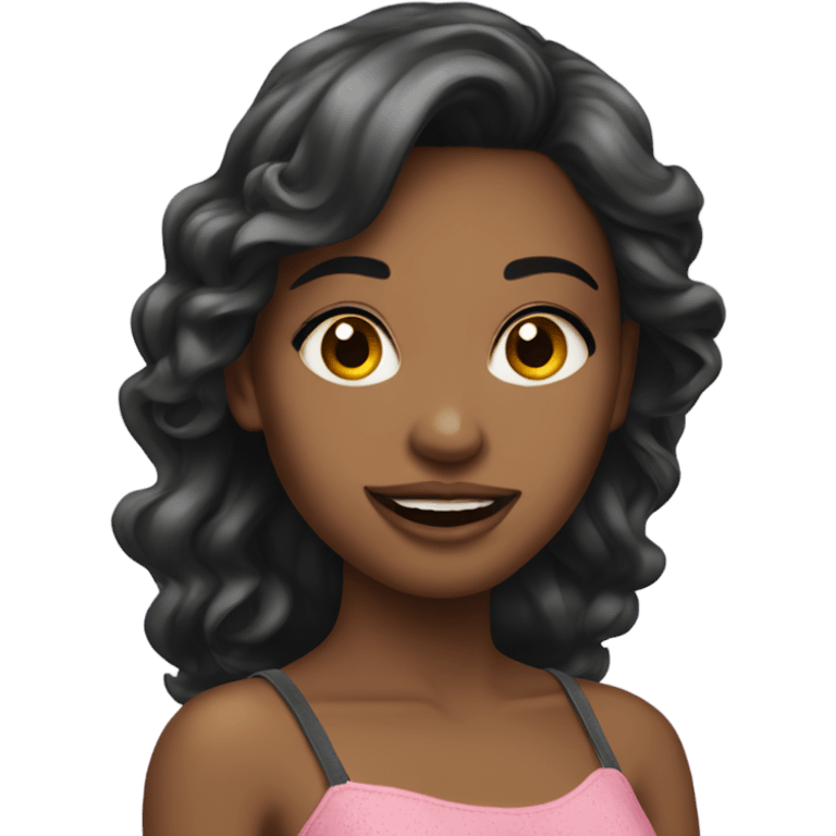 girl coquette emoji