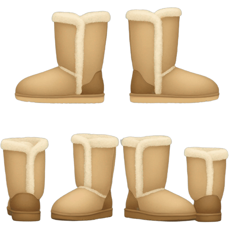 Uggs slipers emoji