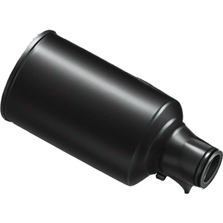 spray can, color black, regular small spray nozzle emoji