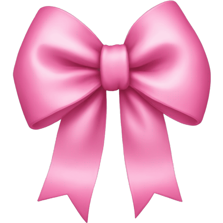 Pink bow emoji