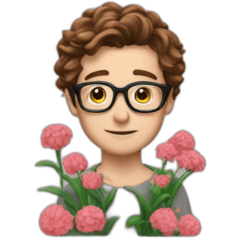 Harry, pot de fleurs emoji