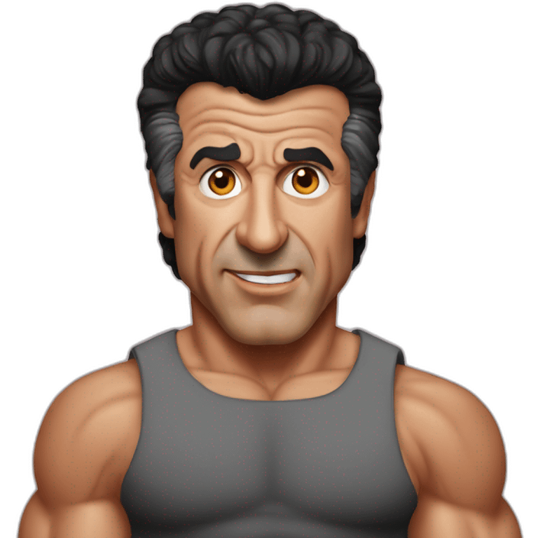 sylvester stallone r emoji