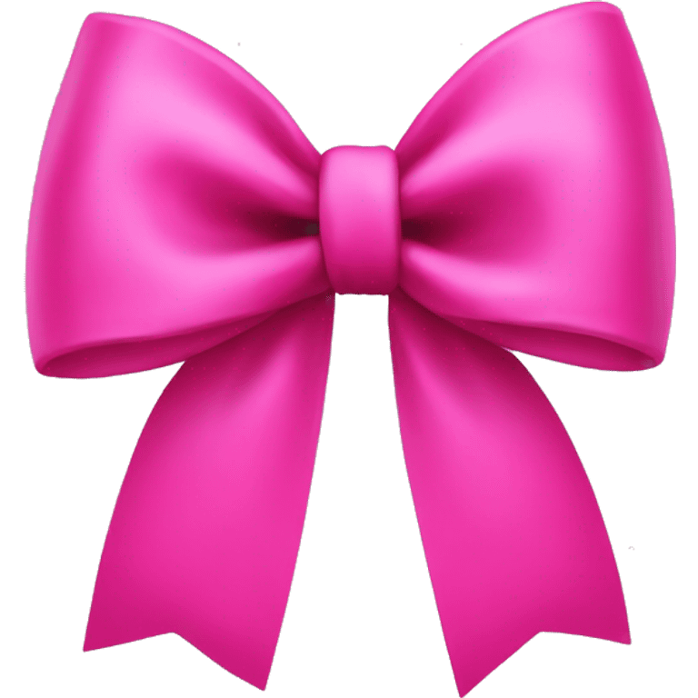 hot Pink bow emoji