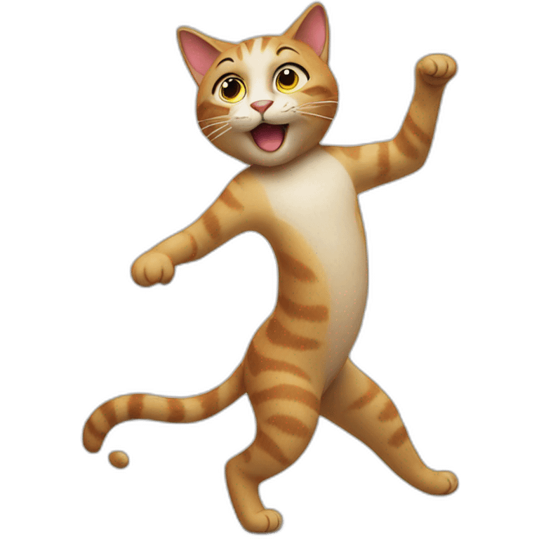 dancing cat emoji