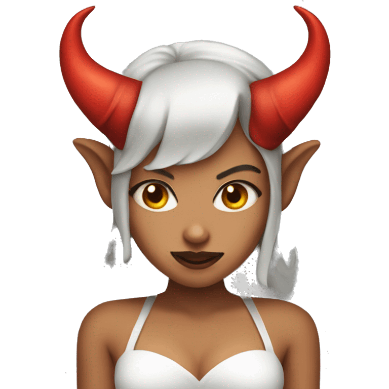 Devil girl emoji