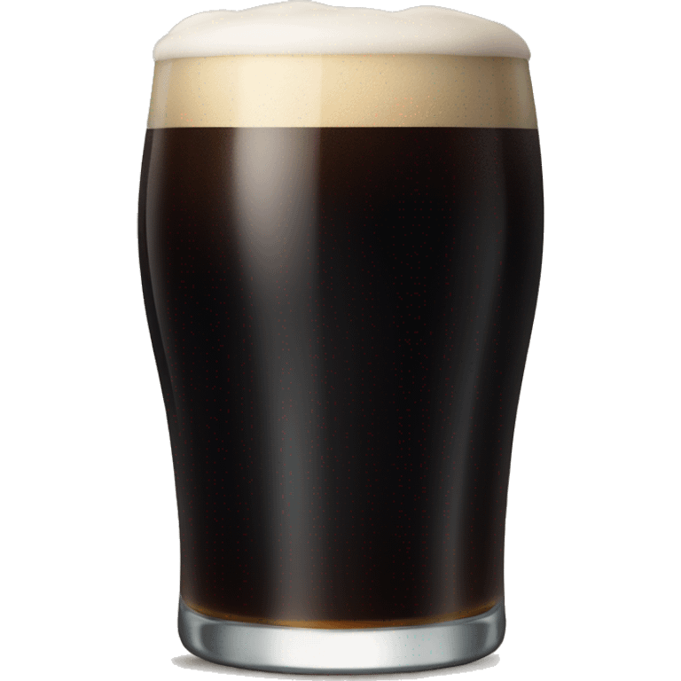 Pint of Guinness emoji