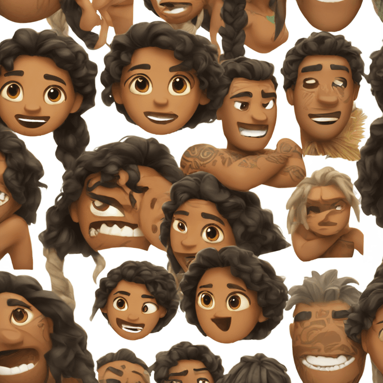 Moana emoji