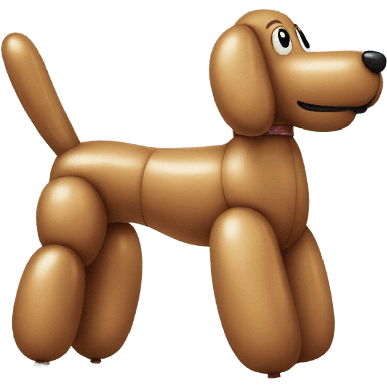 Balloon dog emoji