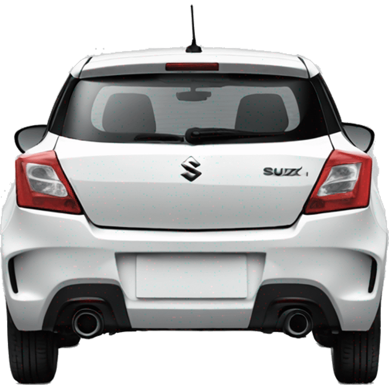 Suzuki swift back view upper camera emoji