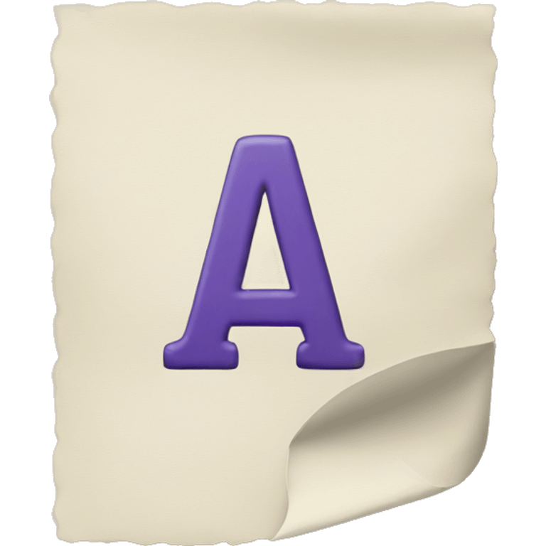 Letter grade “A+” emoji