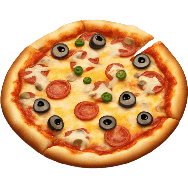 Delicious pizza  emoji