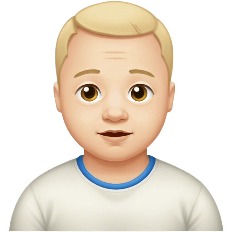 Guy with down syndrome  emoji