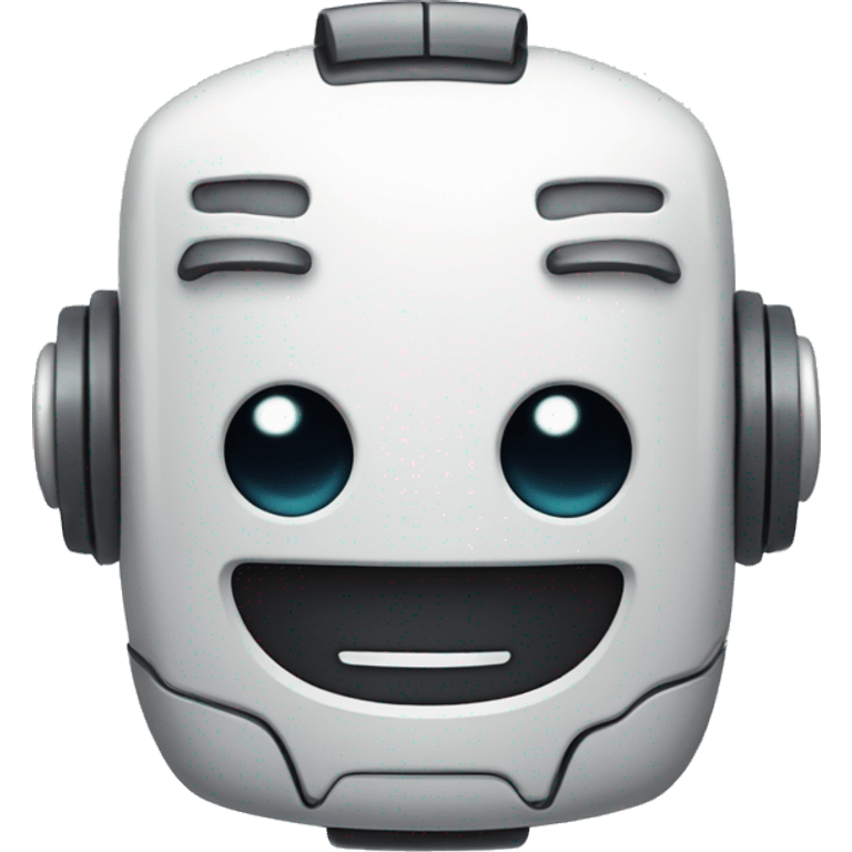 robot smiling emoji