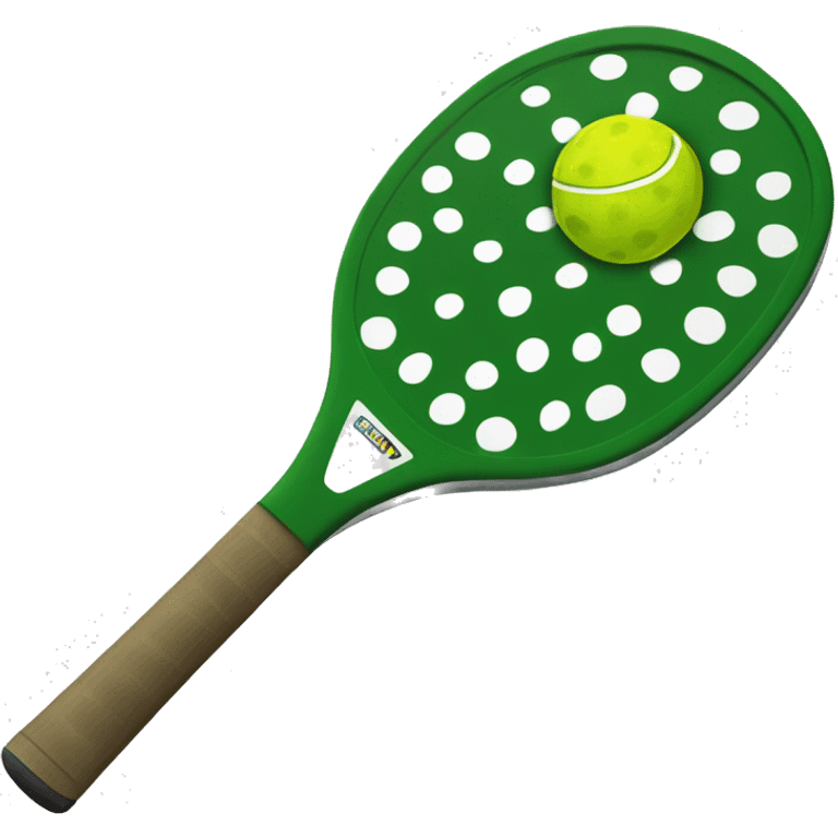 Pickle ball paddle emoji