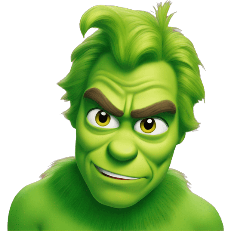 henry cavill as grinch emoji