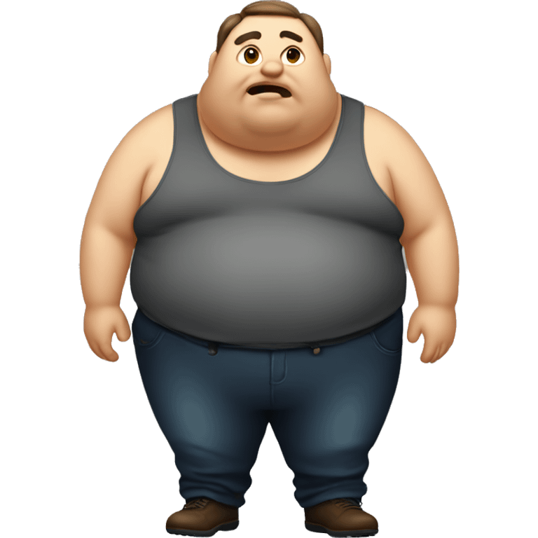 Fat emoji