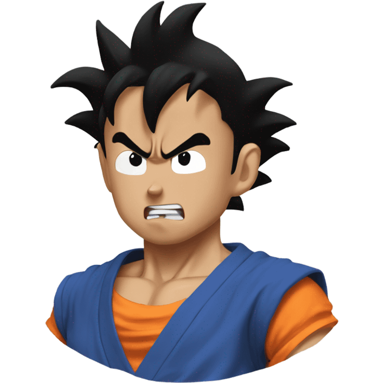 Goku trying to rizz Chi Chi emoji