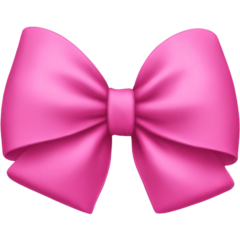 Pink bow emoji