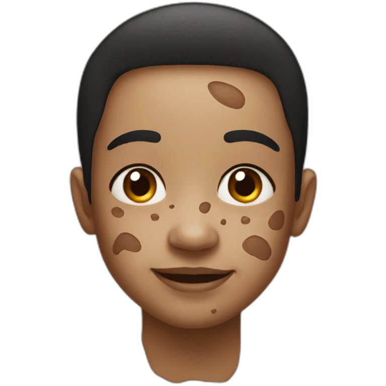 vitiligo emoji