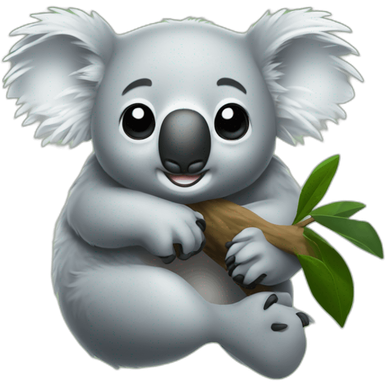 koala squashing bug emoji