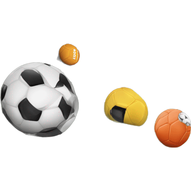 “Soccer store exterior with bold signage, large windows showcasing football gear, jerseys, and accessories, and a dynamic, athletic design reflecting the energy of the sport.” emoji