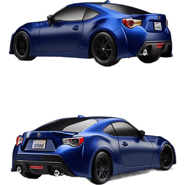    Darth Vader’s dark blue Scion FR-S scary Halloween monster rc car emoji