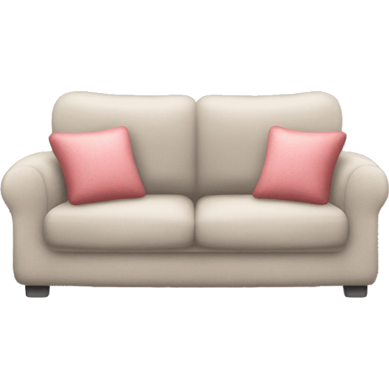 cosy couch with cushions￼￼ emoji