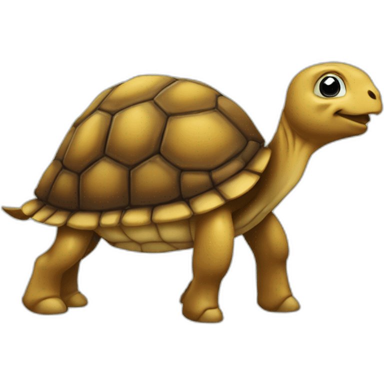 Tortue sur vache emoji