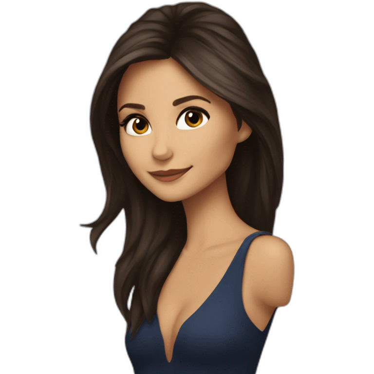 nina dobrev emoji