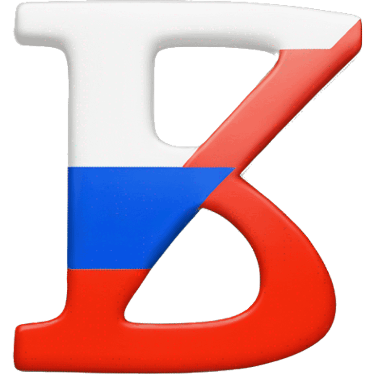 letter Z with russian flag  emoji