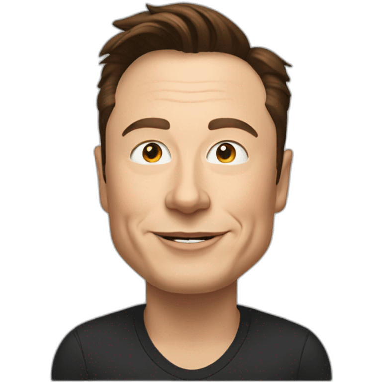 Elon Musk emoji