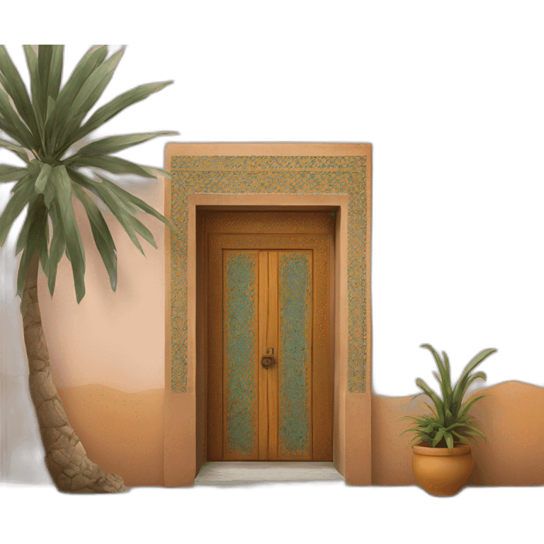 Moroccan door emoji