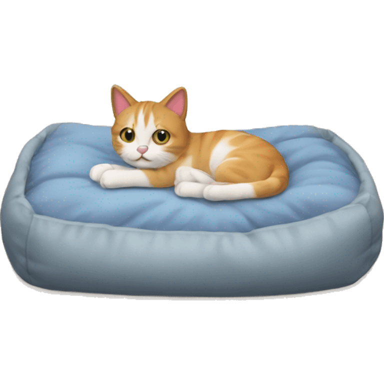 Kitten bed  emoji