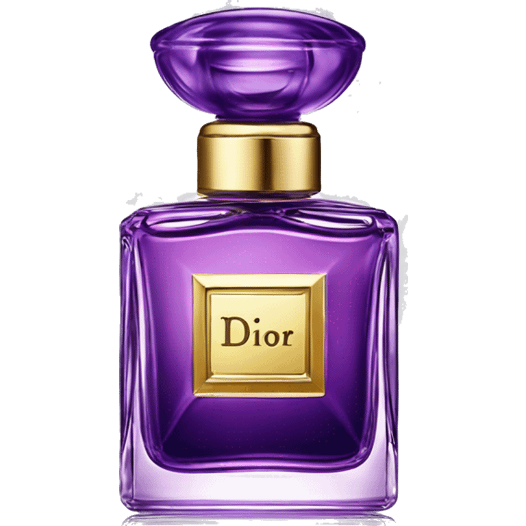 Purple dior perfume emoji