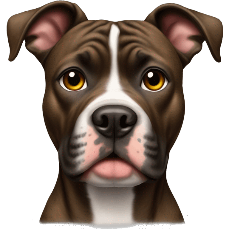 Brindle, Pitbull full emoji