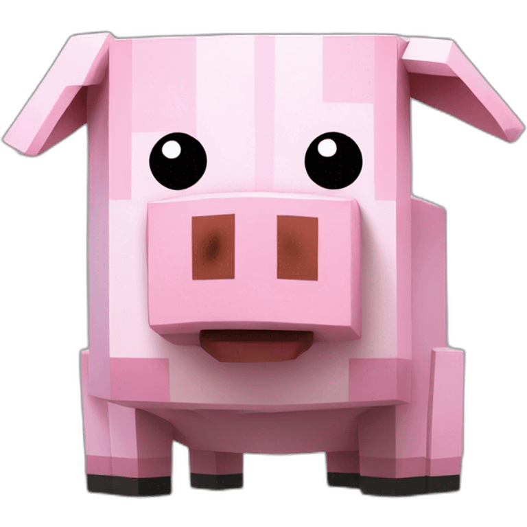 minecraft pig emoji