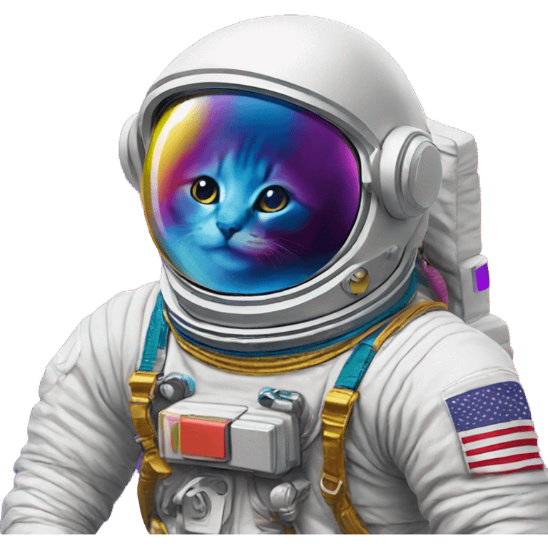 lisa frank astronaut emoji