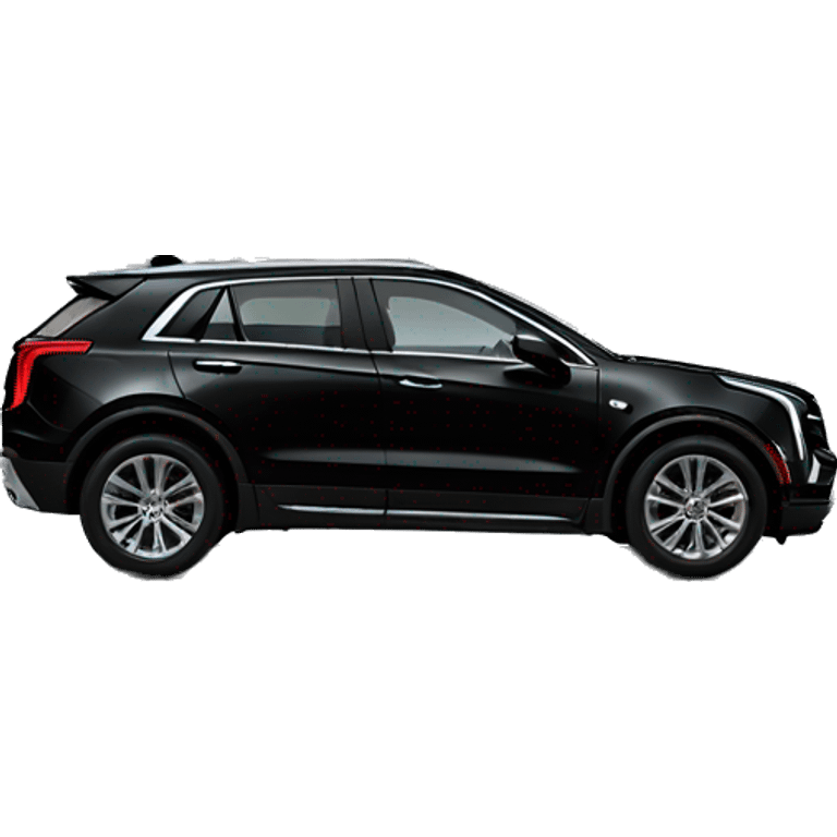 Black Cadillac xt4 emoji