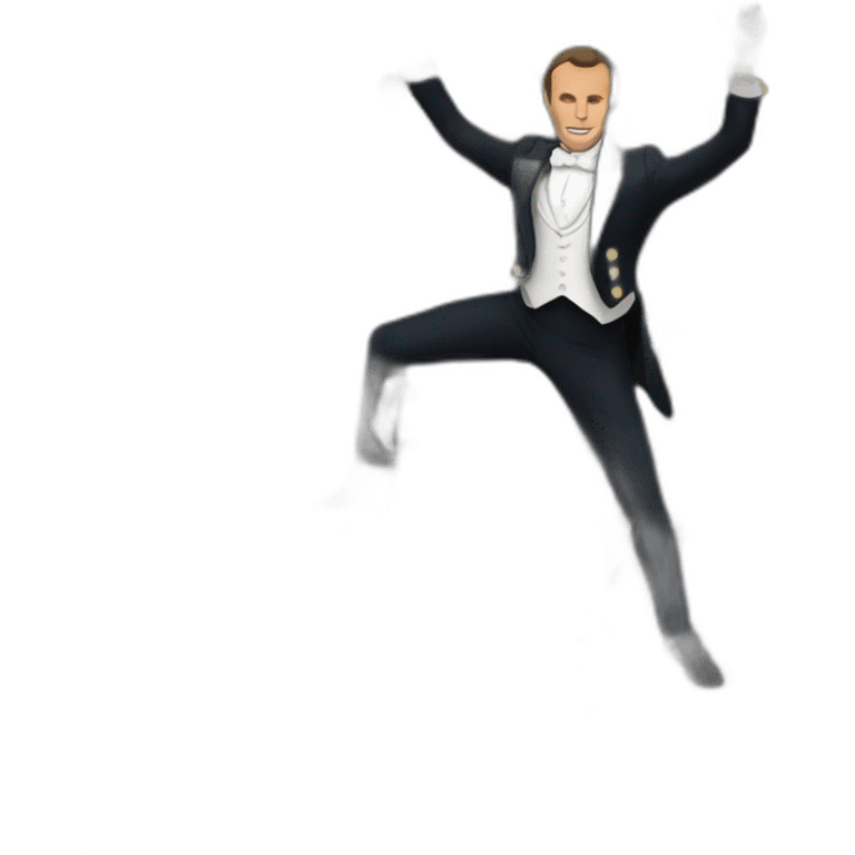 macron danse emoji