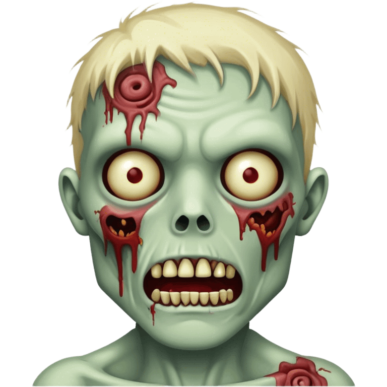 hot zombie emoji