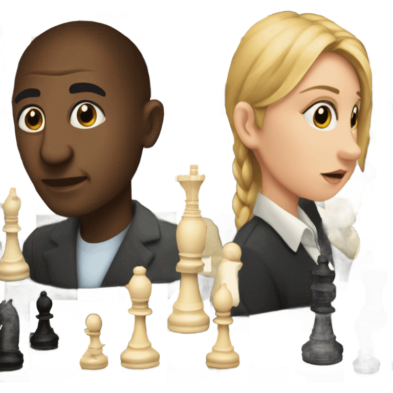 playing chess emoji