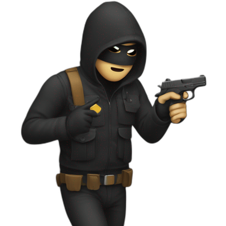 robbery emoji